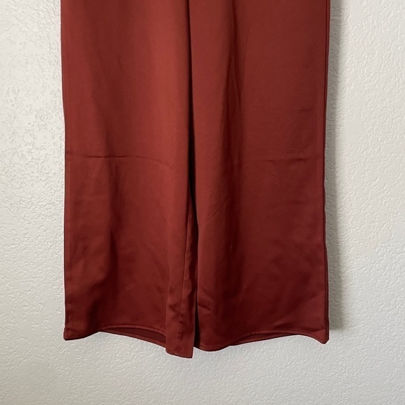 JOIE Silky Satin Wide Leg Pants and Belt Small - Picture 3 of 7